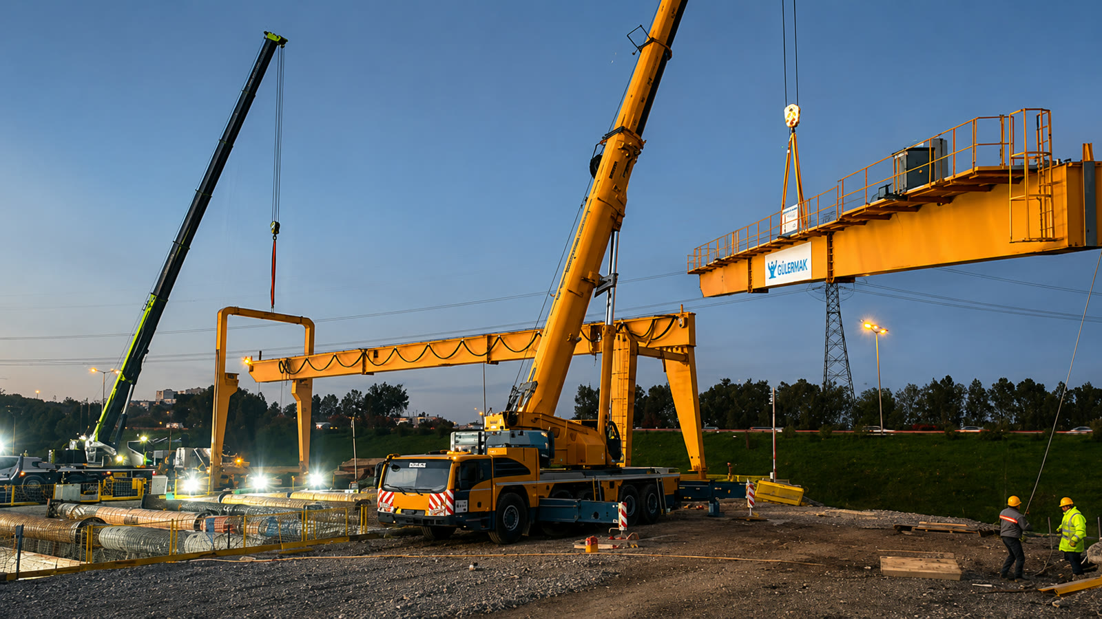 Kale Vinç field project — crane manufacturing and assembly photo 4