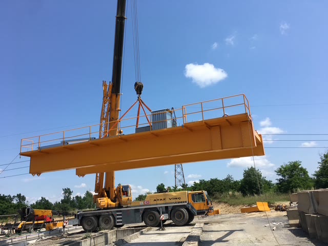 Kale Vinç field project — crane manufacturing and assembly photo 6